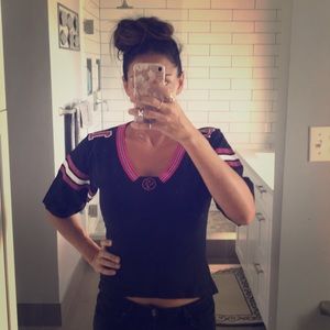 Zumba cute foot ball top